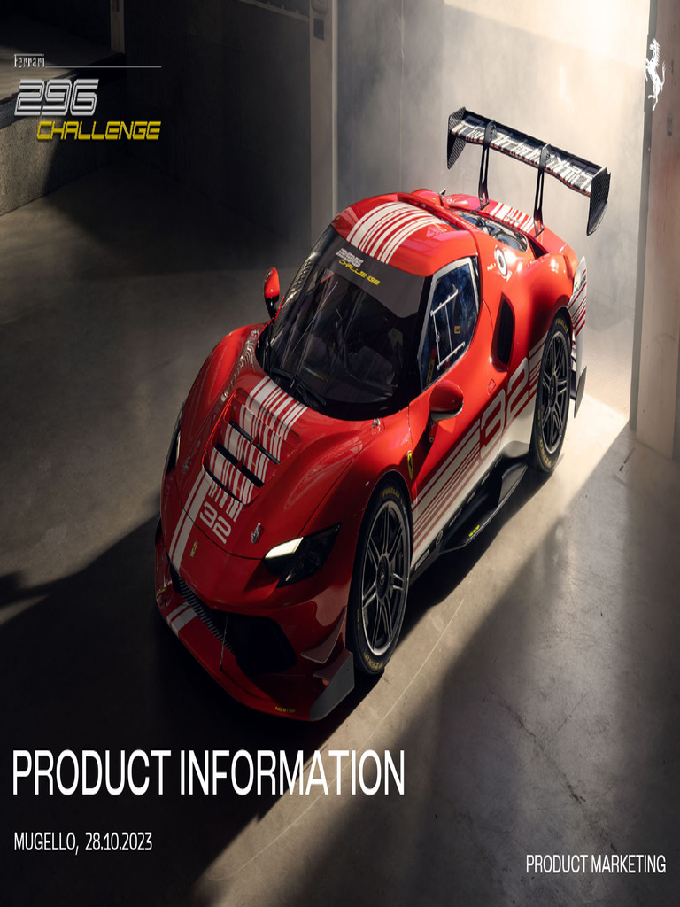 Ferrari 296 Challenge Overview | PDF | Turbocharger | Engines