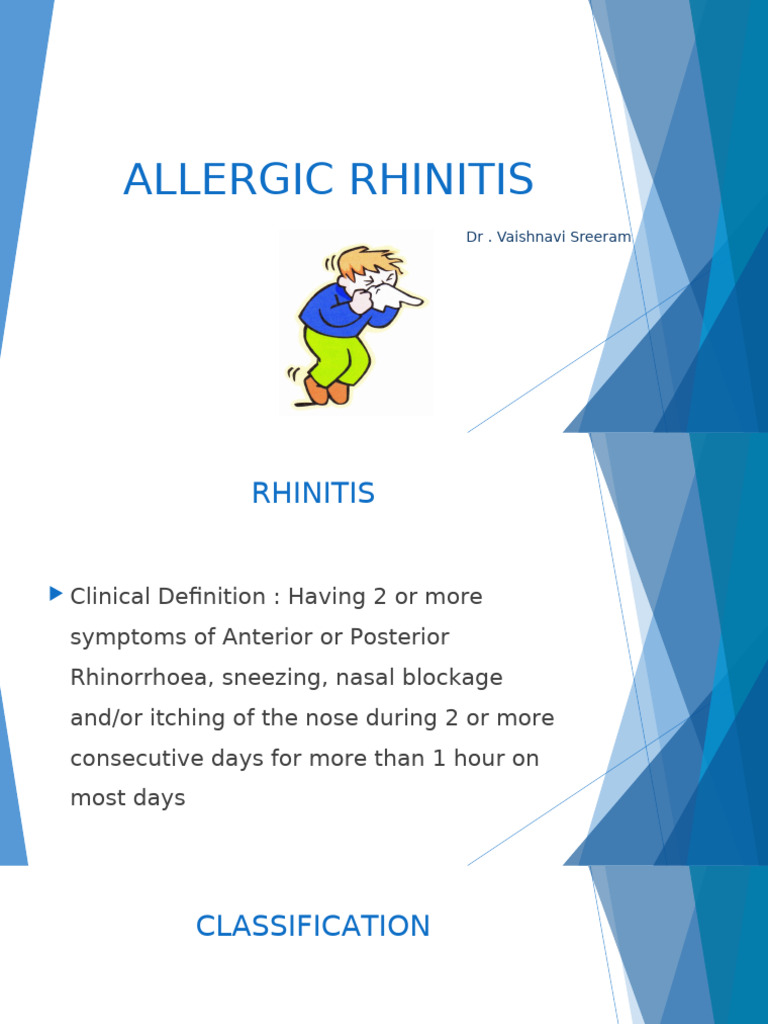 Understanding Allergic Rhinitis Symptoms | PDF | Allergen | Allergy