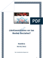 Antisemitismo en Las Redes Sociales