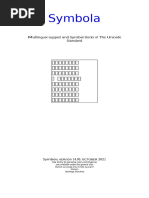 Symbol A | PDF | Graphemes | Orthography