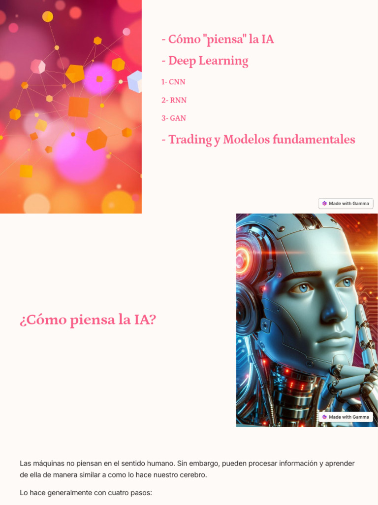 Cómo Funciona la IA: Modelos y Aplicaciones | PDF | Inteligencia ...