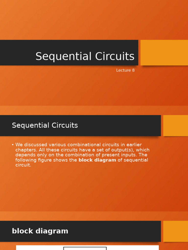 Understanding Sequential Circuits | PDF | Telecommunications ...