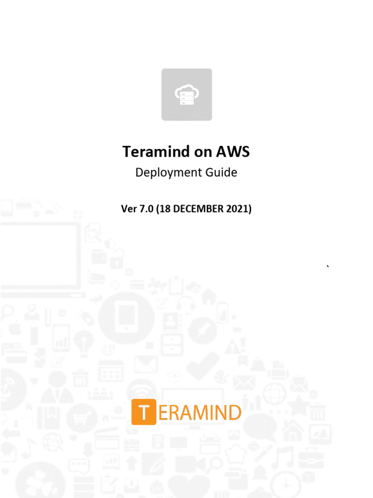 Teramind AWS Deployment Guide v5 2019 08 12 | PDF | Amazon Web Services ...