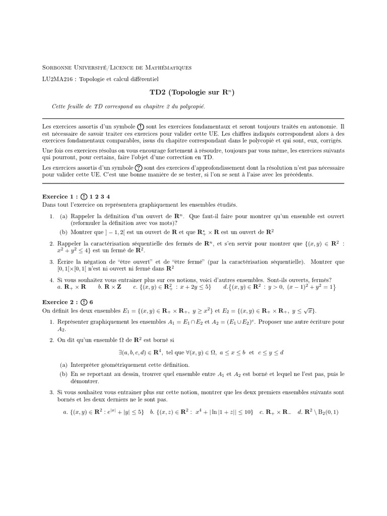 Caractérisation séquentielle des fermés PDF Limite (mathématiques — free download