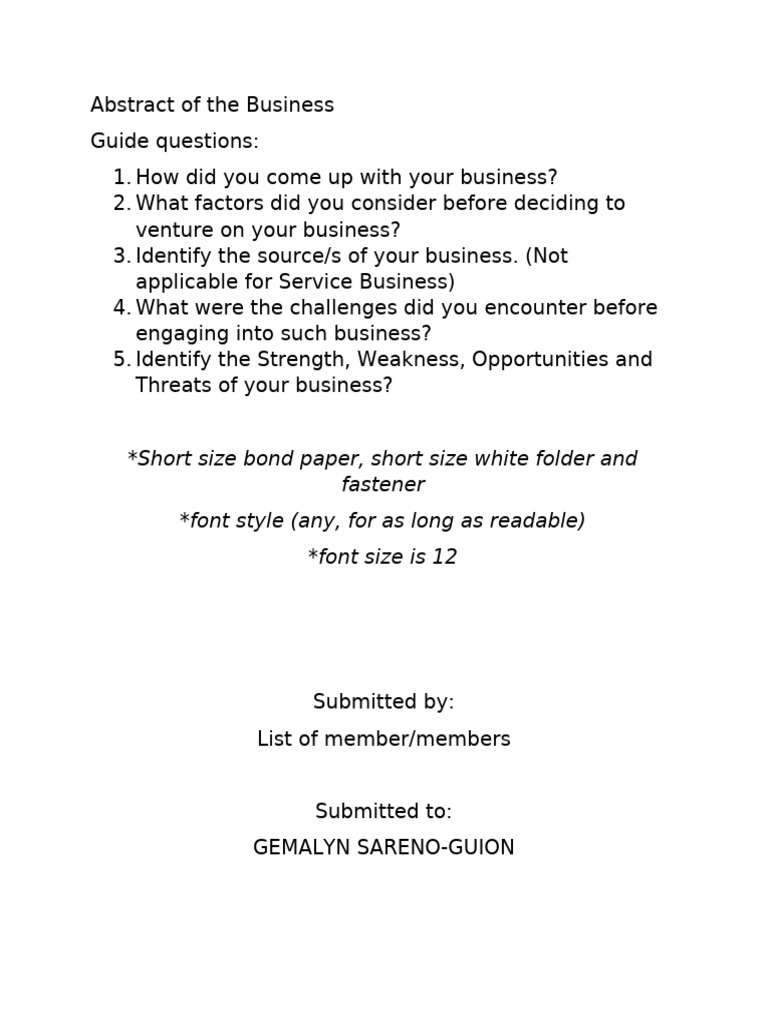 Business Venture Analysis and Challenges | PDF