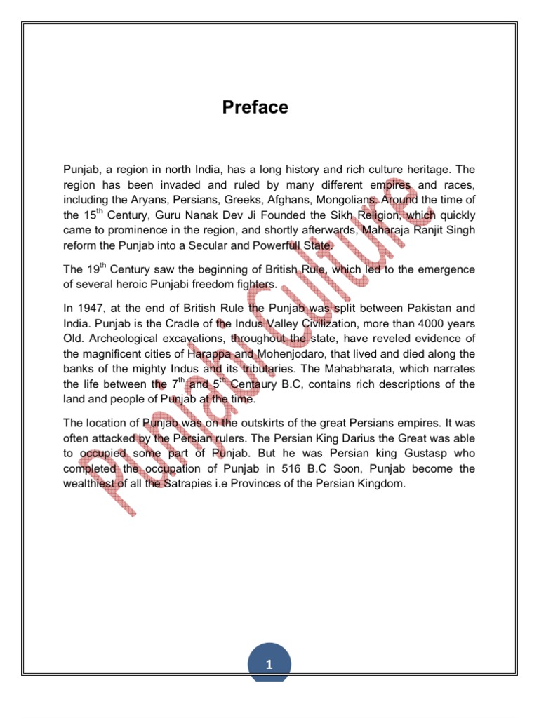 Culture of Punjab | PDF | Sikhism | Religion And Belief