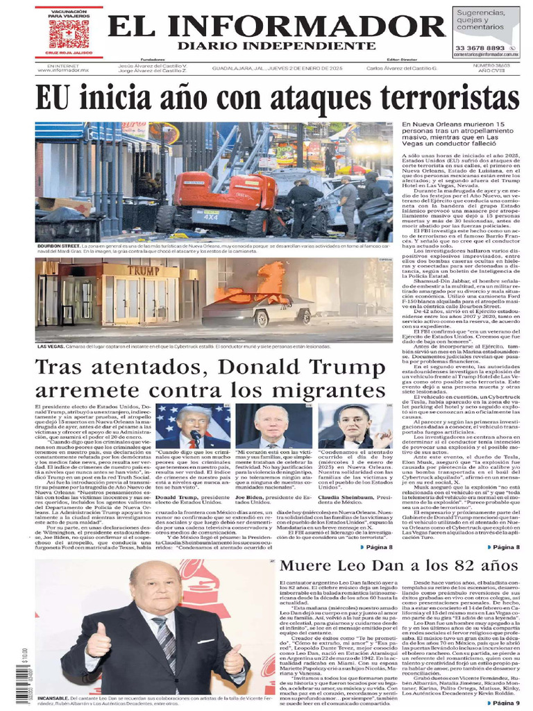 El Informador 02 Ene 2025 | PDF