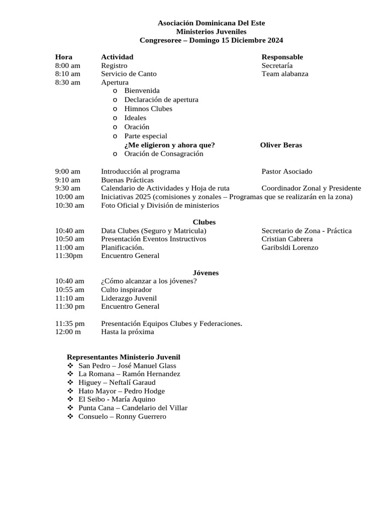 Programa Congresoree Dic 2024 | PDF