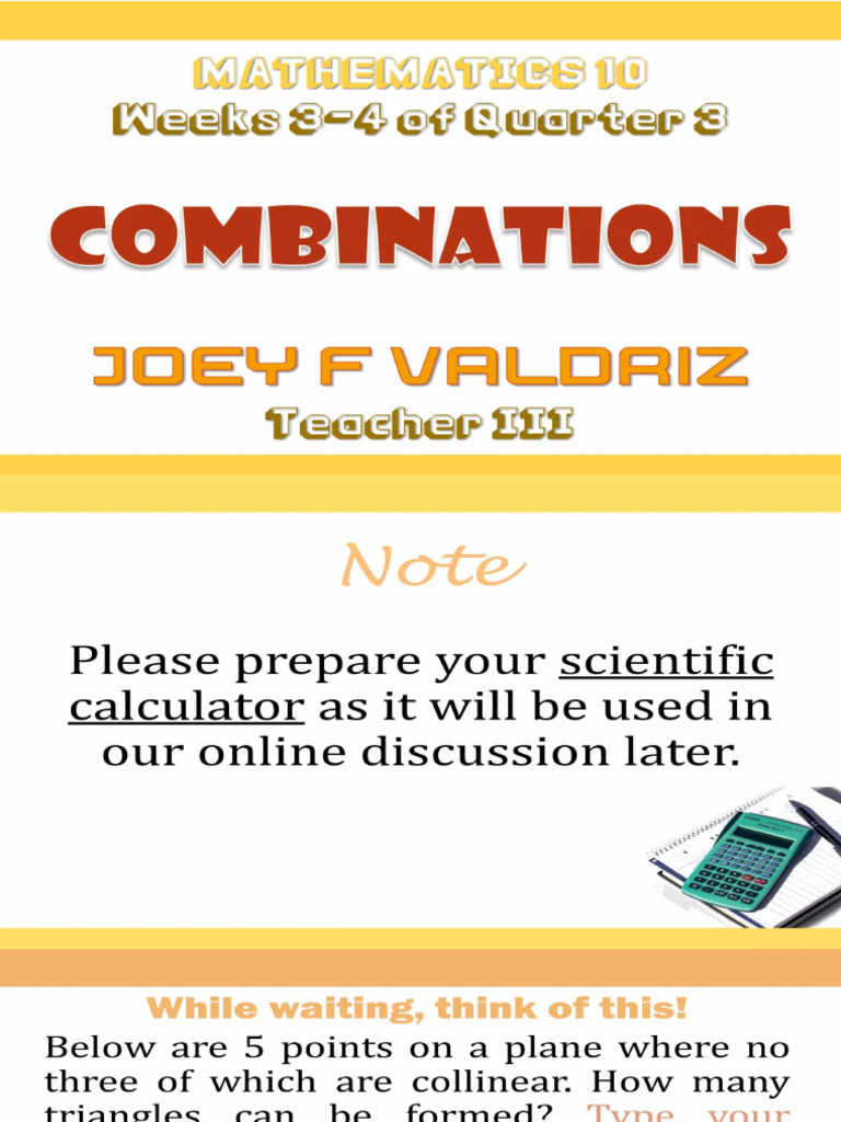 Combination | PDF