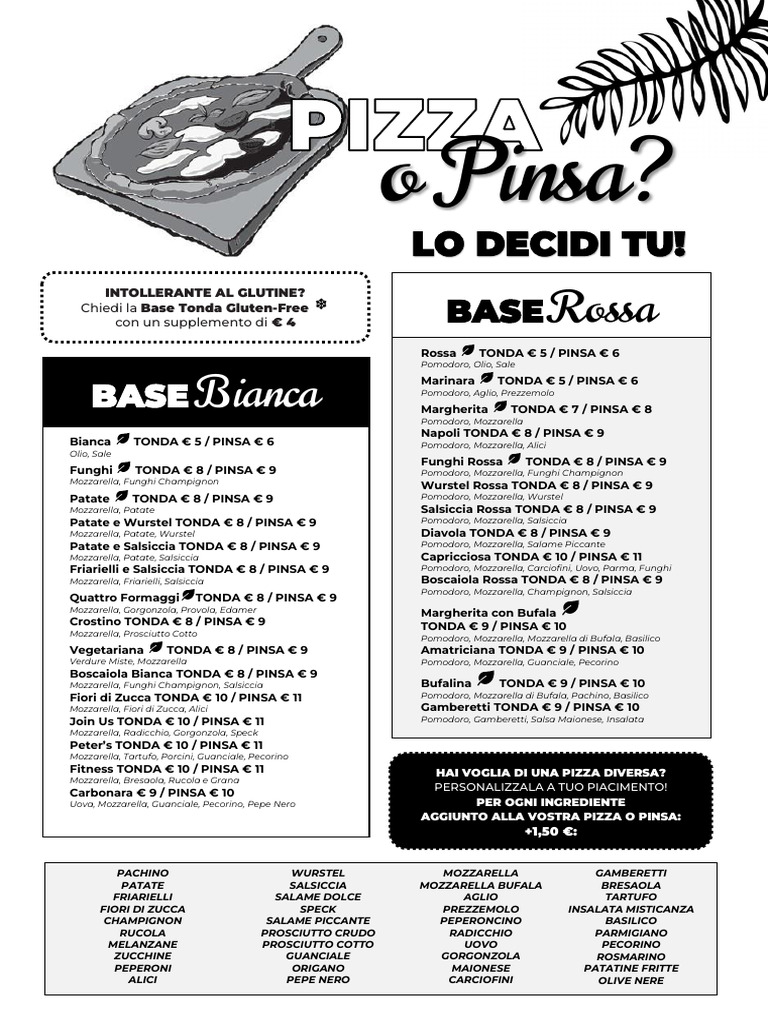 Menu Locale Sett 24 | PDF