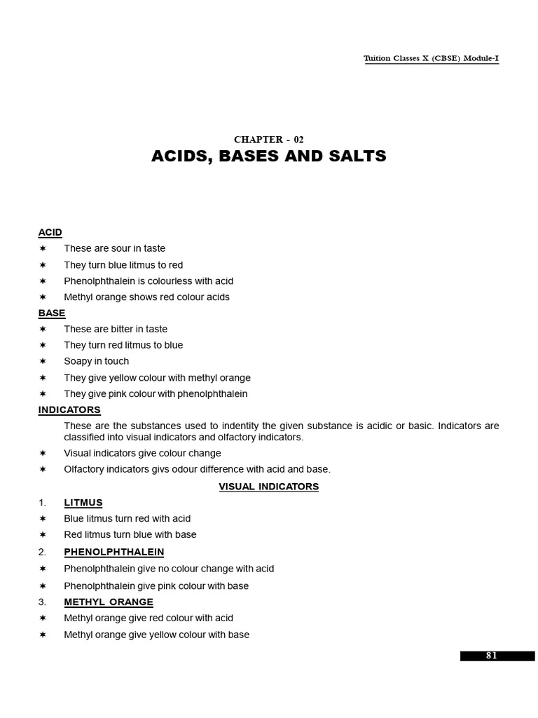 Acids & Bases & Salts [CN] | PDF | Acid | Hydroxide