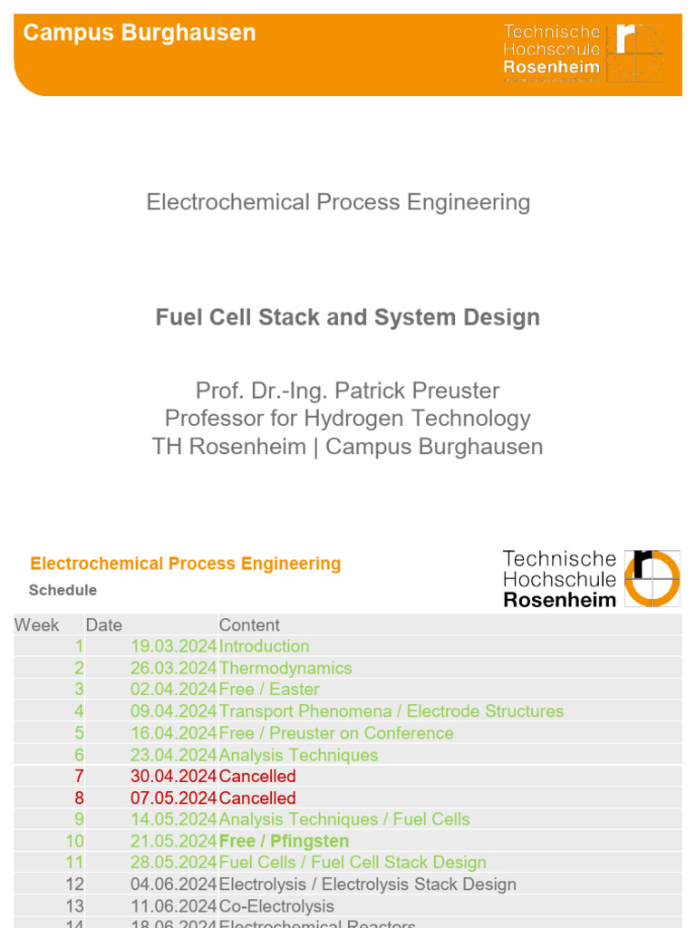 07 Fuel Cell Stack and System Design (1) | PDF | Electrochemistry ...