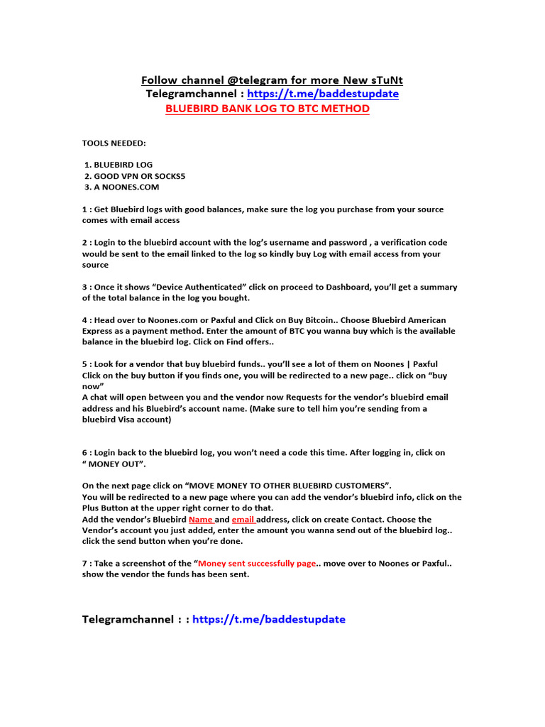 Convert Bluebird Bank Log to BTC Guide | PDF | World Wide Web | Internet &  Web