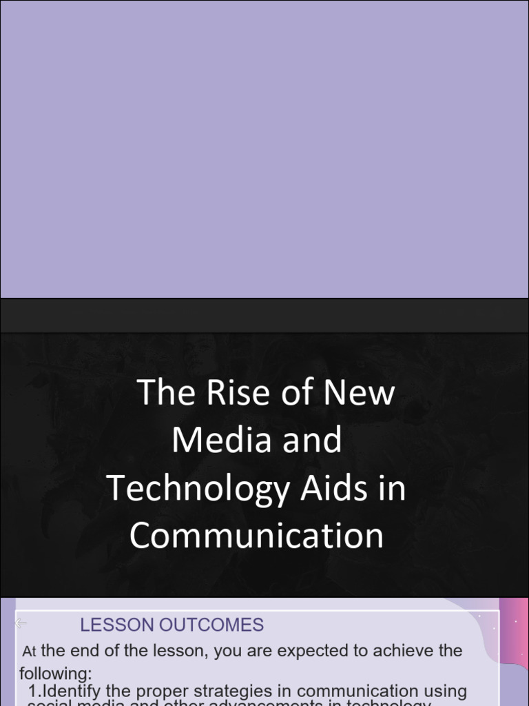 The Rise of New Media Word | PDF | Popular Culture & Media Studies ...