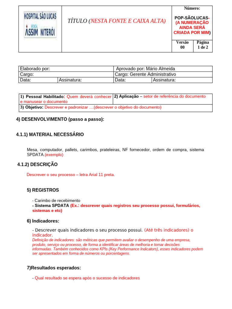 MODELO PADRÃO DE POP | PDF | Informática