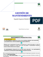 Gestión de Mantenimiento (Importante)