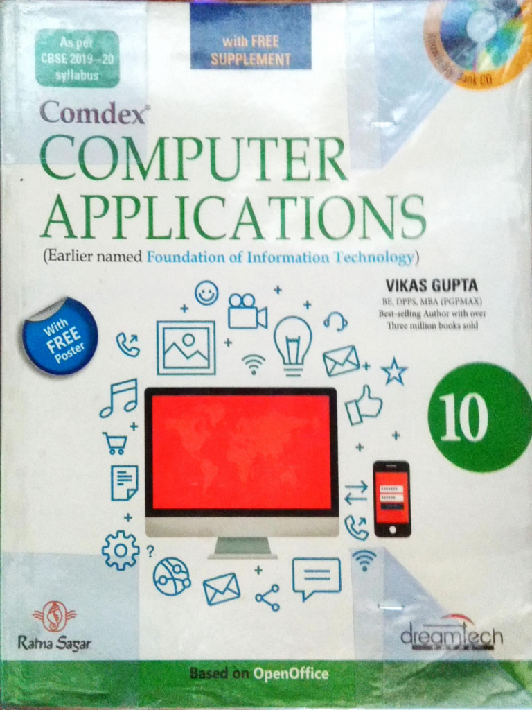 comdex Computer book class 10 based on ncert | PDF