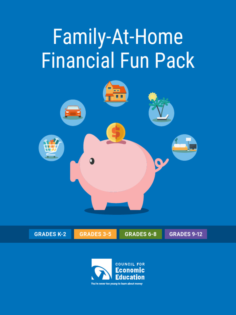 FamilyAtHomeFinancialFunPack All Final3 | PDF | Penny (United States ...