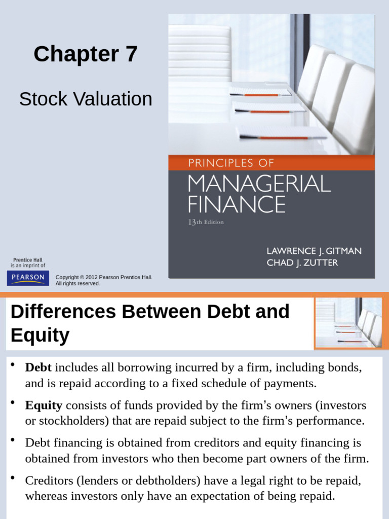 Fin 254 - Chapter 7 v.2 | PDF | Preferred Stock | Initial Public Offering