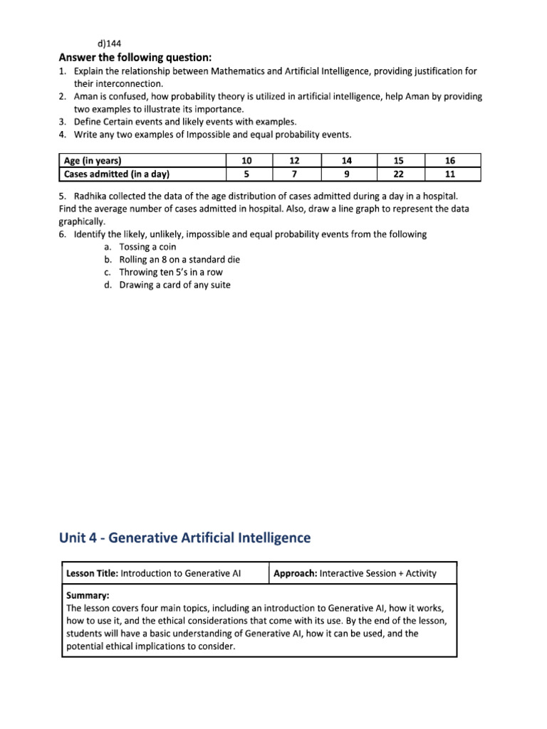 gENERATIVE ai | PDF | Artificial Intelligence | Intelligence (AI ...