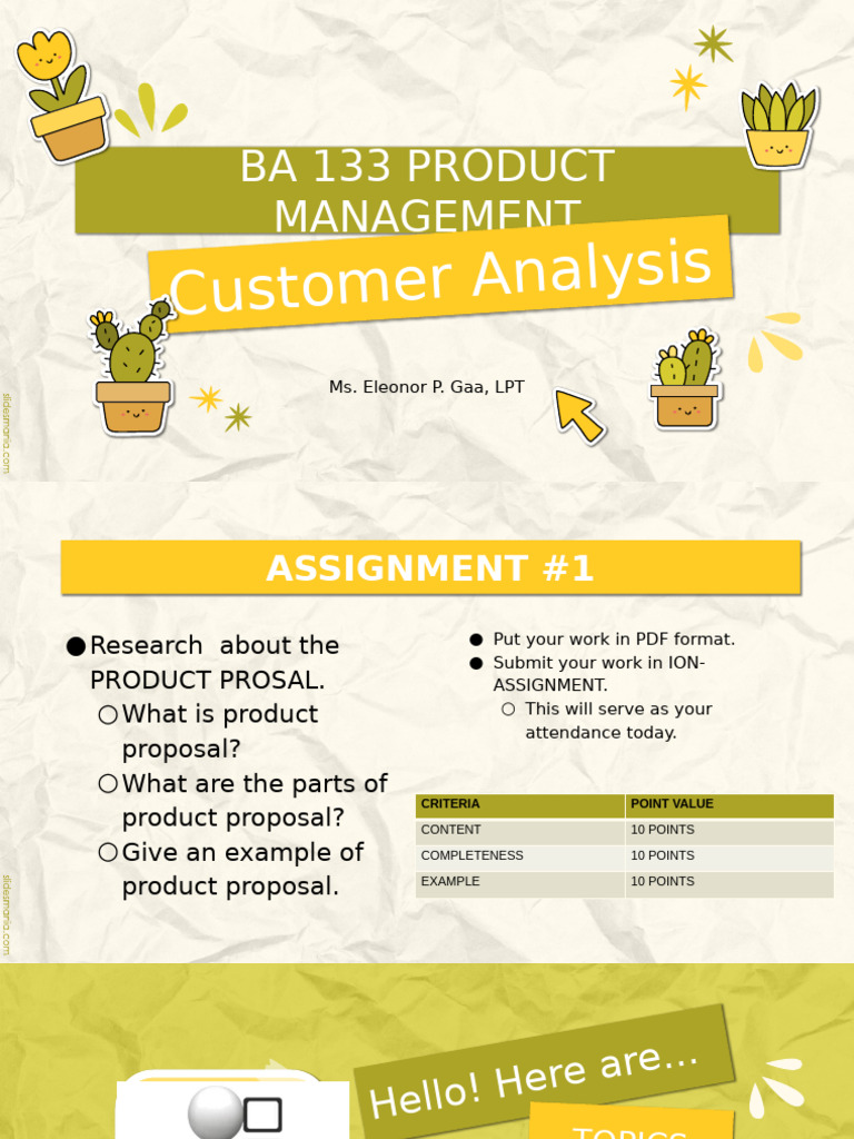 Week 11 Customer Analysis 1 | PDF | Market Segmentation