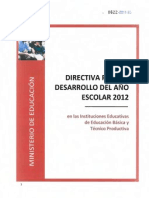 Rm 0622 2011 Ed Directiva