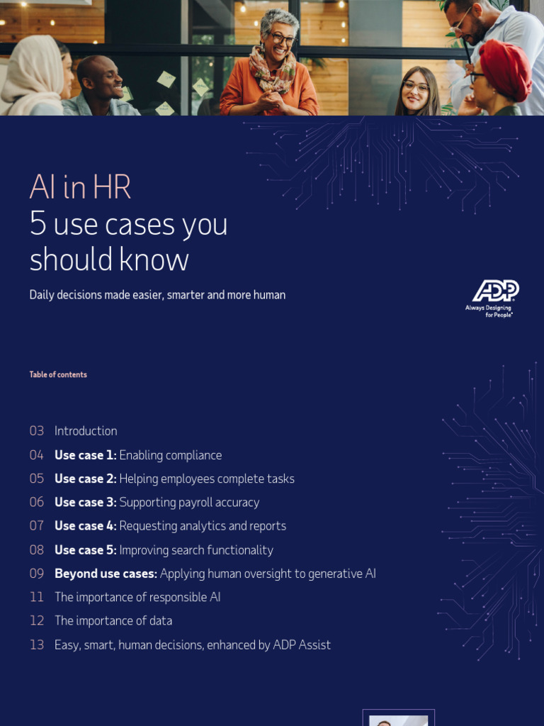 AI in HR - 5 Use Cases You Should Know | PDF | Artificial Intelligence ...