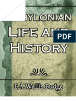 Babylonian Life and History - E. A - Wallis Budge