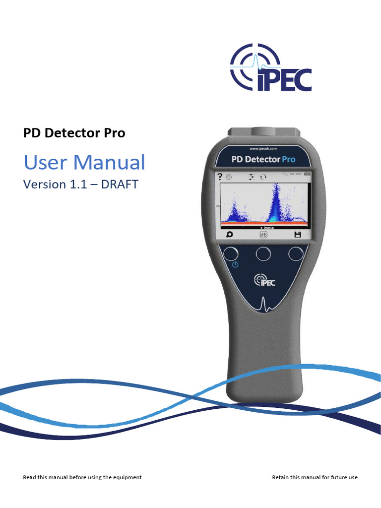 User Manual: PD Detector Pro | PDF | Electrical Substation | Electricity