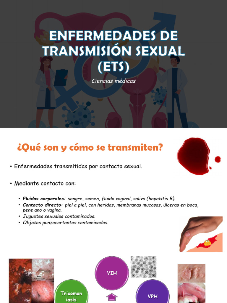 Enfermedades de Transmisión Sexual (Ets) | PDF | Infección transmitida ...