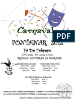 Carnaval Fontanar 2012