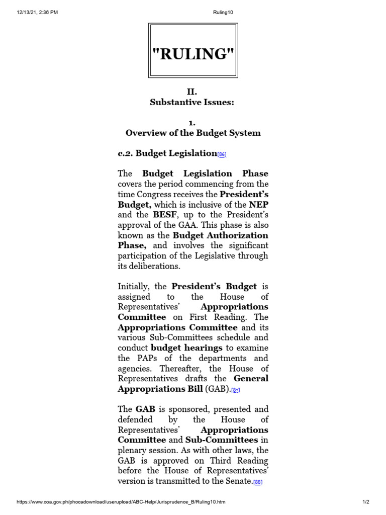 Budget Process 3 | PDF | United States House Of Representatives | Budget