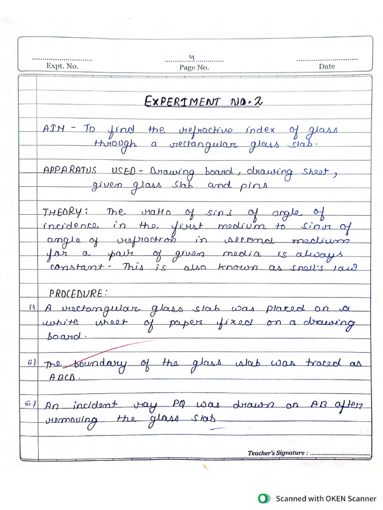 Phy - Exp No2 | PDF