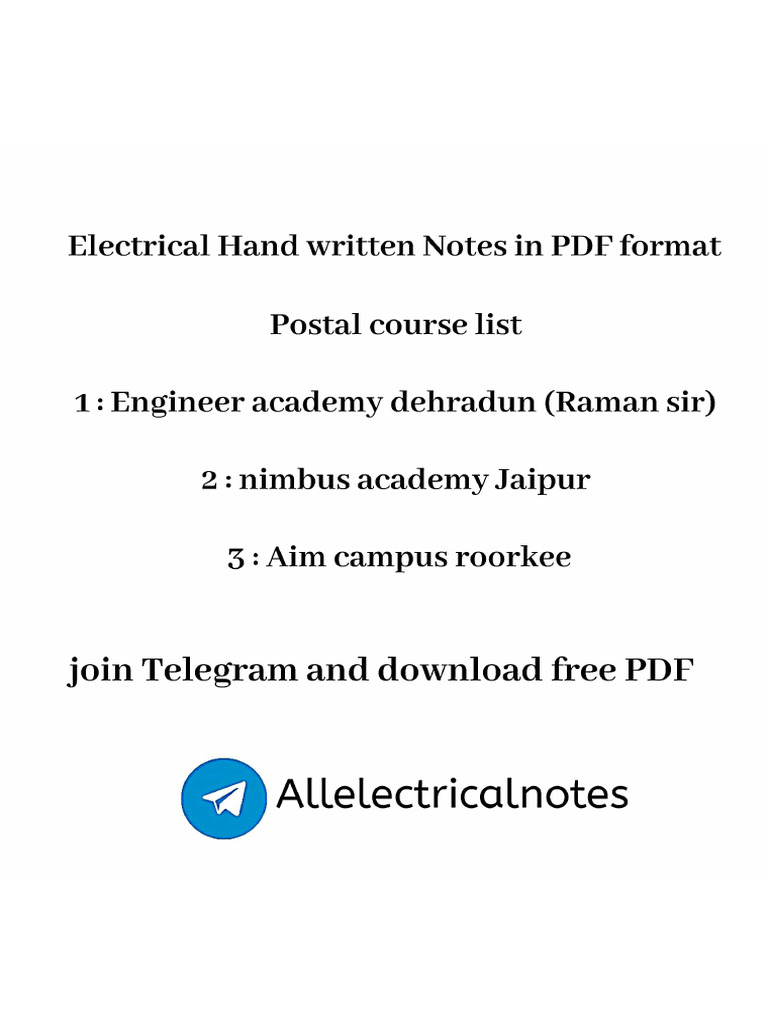 Electrical Transmission & Distribution Notes | PDF | Electric Power ...