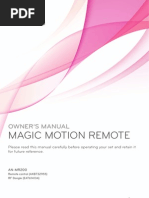 Download LG Magic Motion Remote by parkhouse2 SN81104796 doc pdf