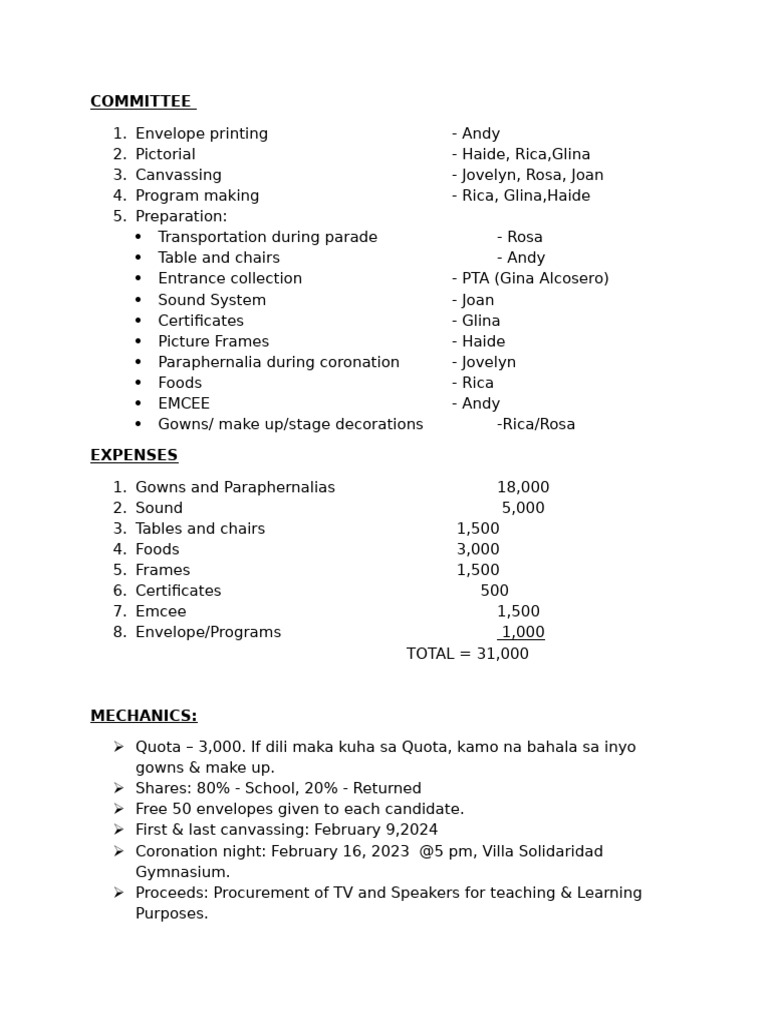 COMMITTEE | PDF