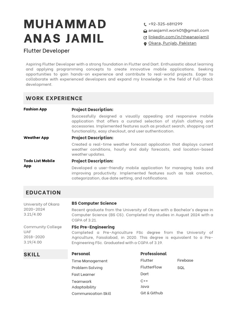 Muhammad Anas Jamil Pdf Computing