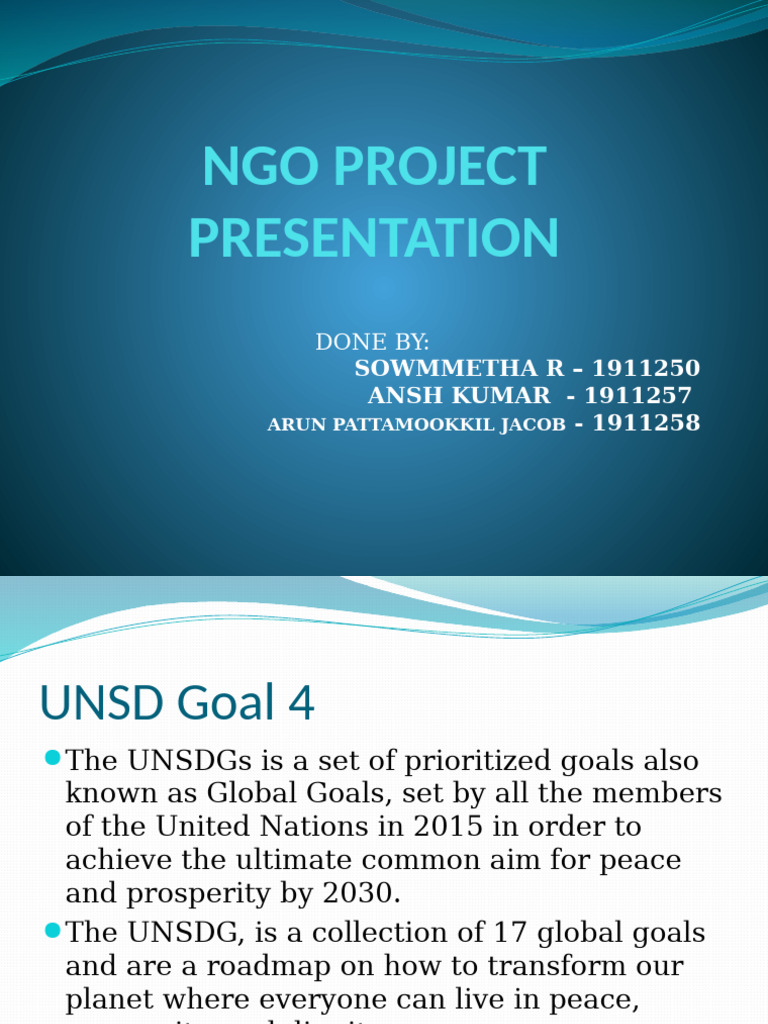 Ngo Report | PDF