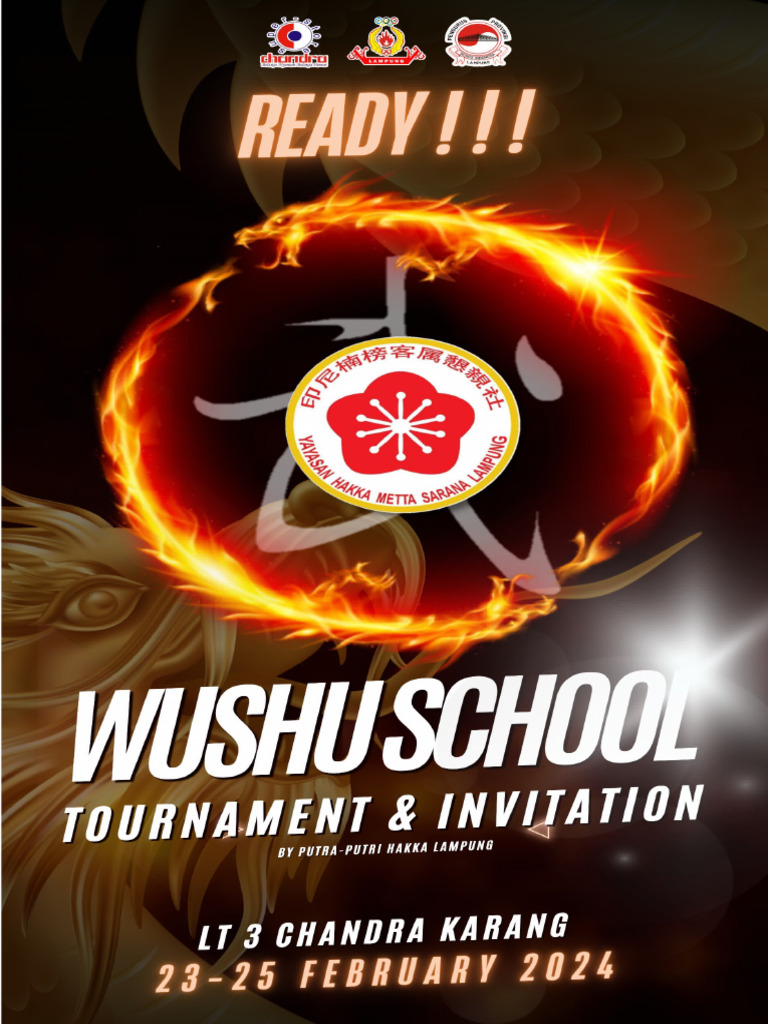 Logo Wushu School Tournament 2024 | PDF