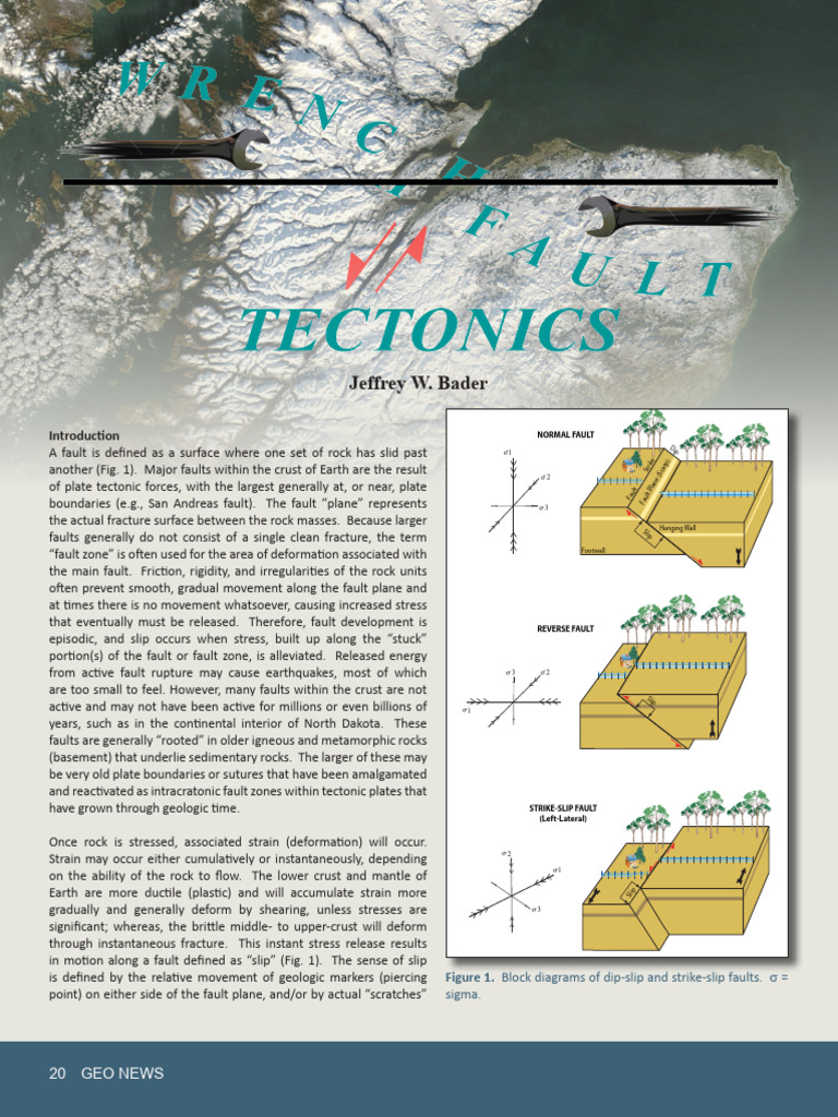 Wrench Fault Tectonics Final 1 | PDF | Fault (Geology) | Plate Tectonics