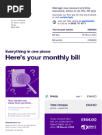 Octopus Energy Billing Statement Details | PDF | Payments | Debit Card