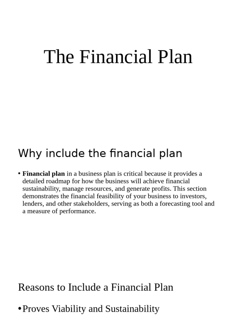 Essential Elements of a Financial Plan | PDF | Expense | Income Statement