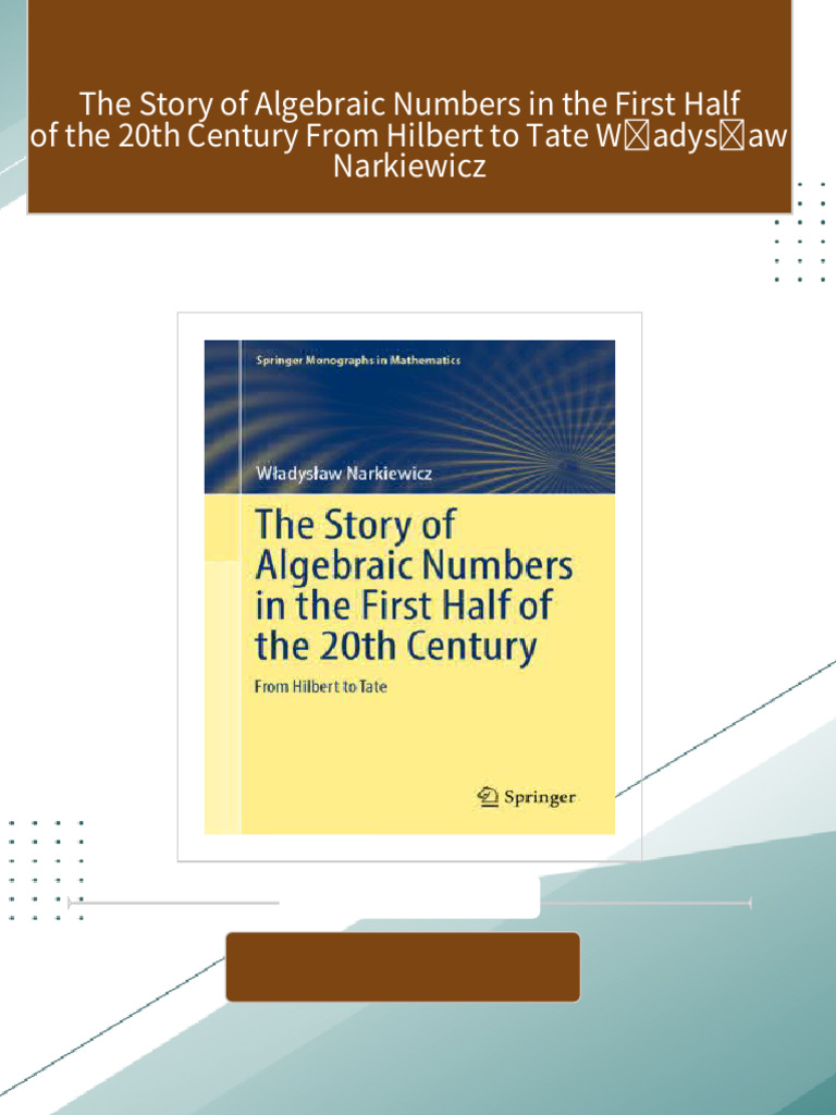 Instant ebooks textbook the story of algebraic numbers in the first