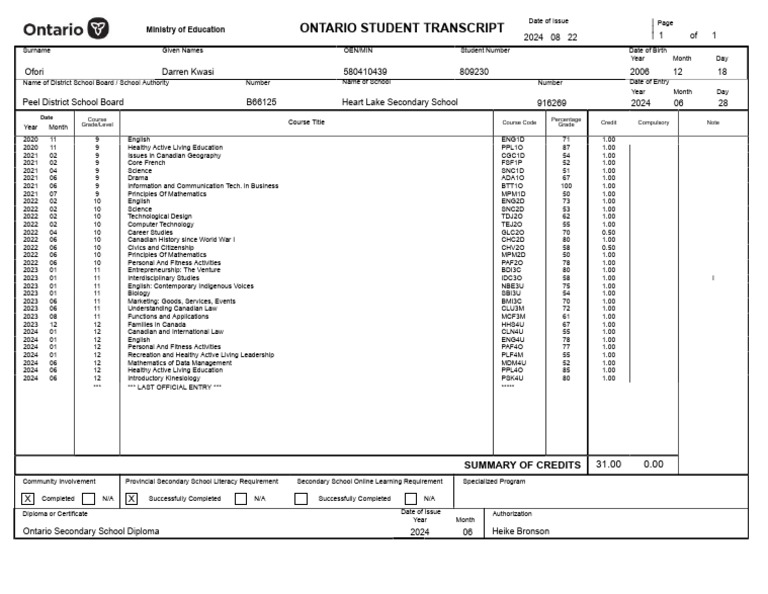 ON_StudentTranscript (3) | PDF