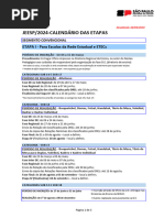 Calendário JEESP/2026 Jogos Escolares Do Estado de São Paulo | PDF ...