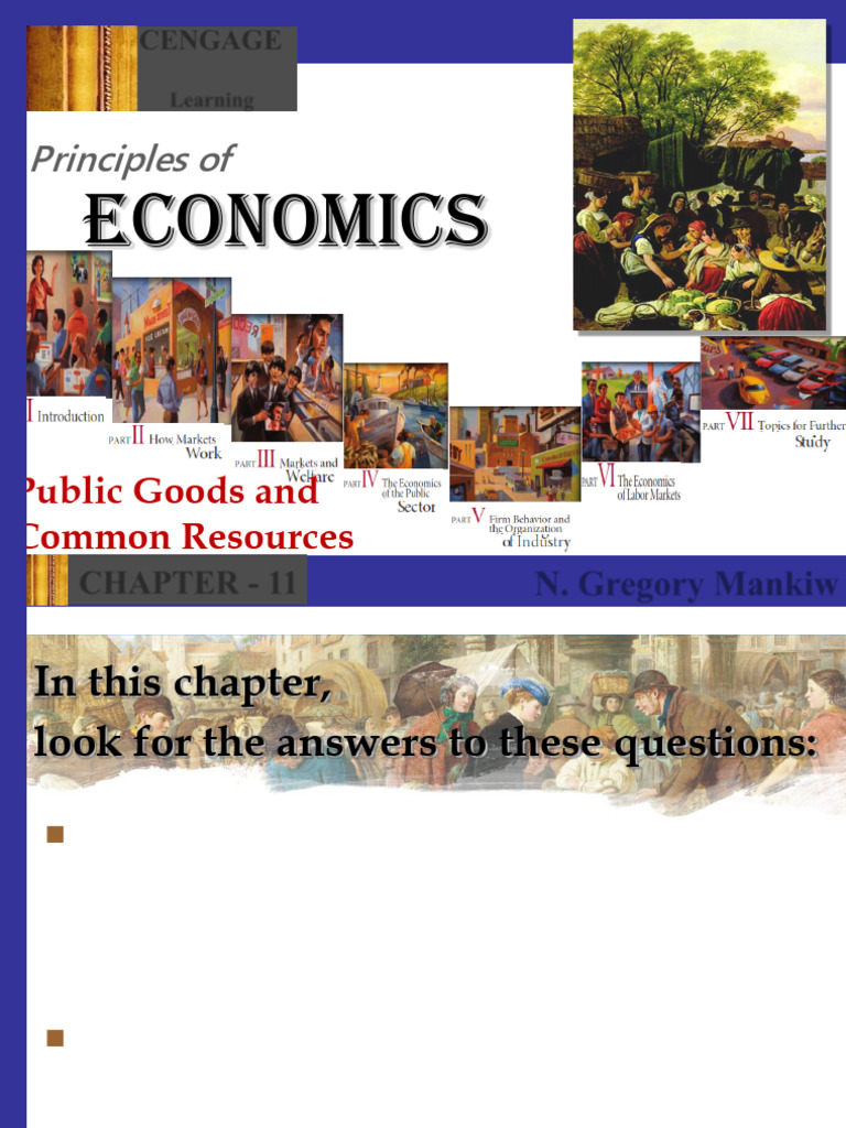 Public Goods and Common Resources Explained | PDF | Goods | Economies