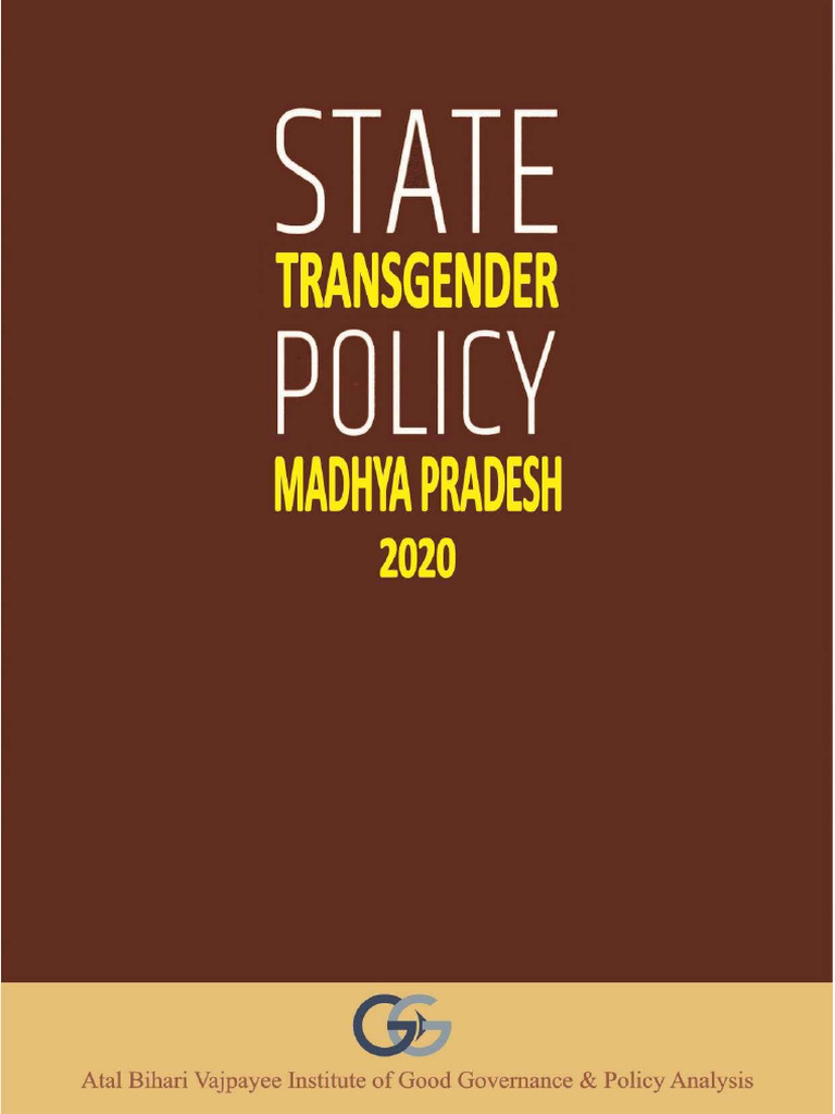 Madhya Pradesh Transgender Policy Overview | PDF | Transgender ...