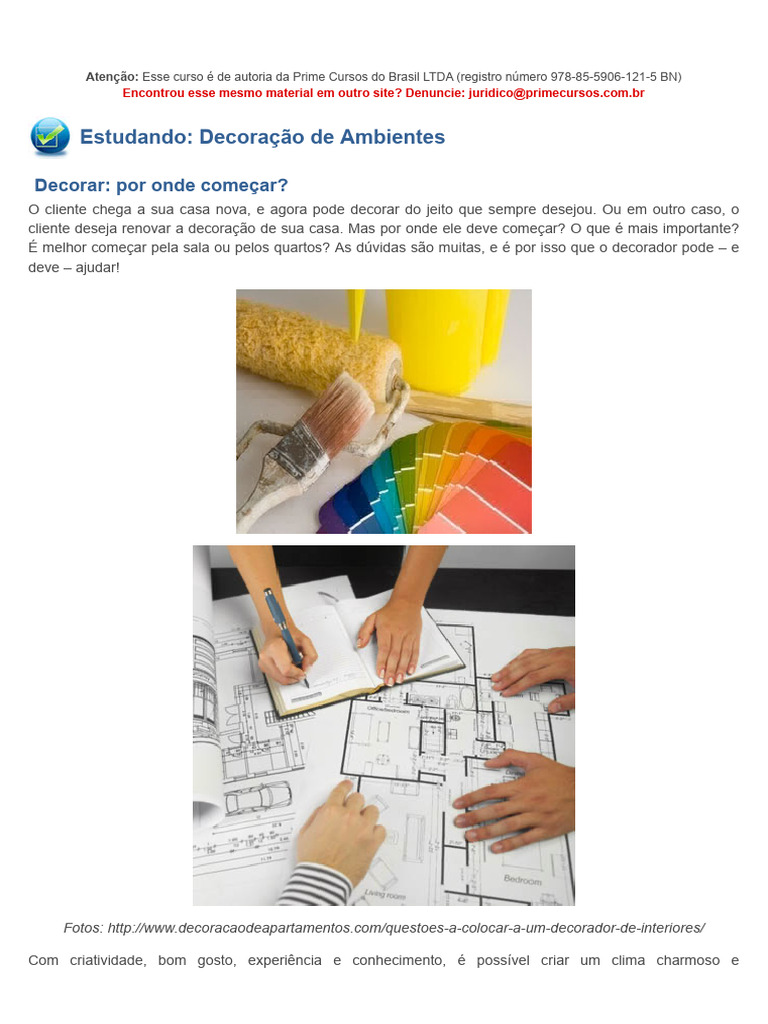 Guia Prático para Decorar Ambientes | PDF | Design de interiores
