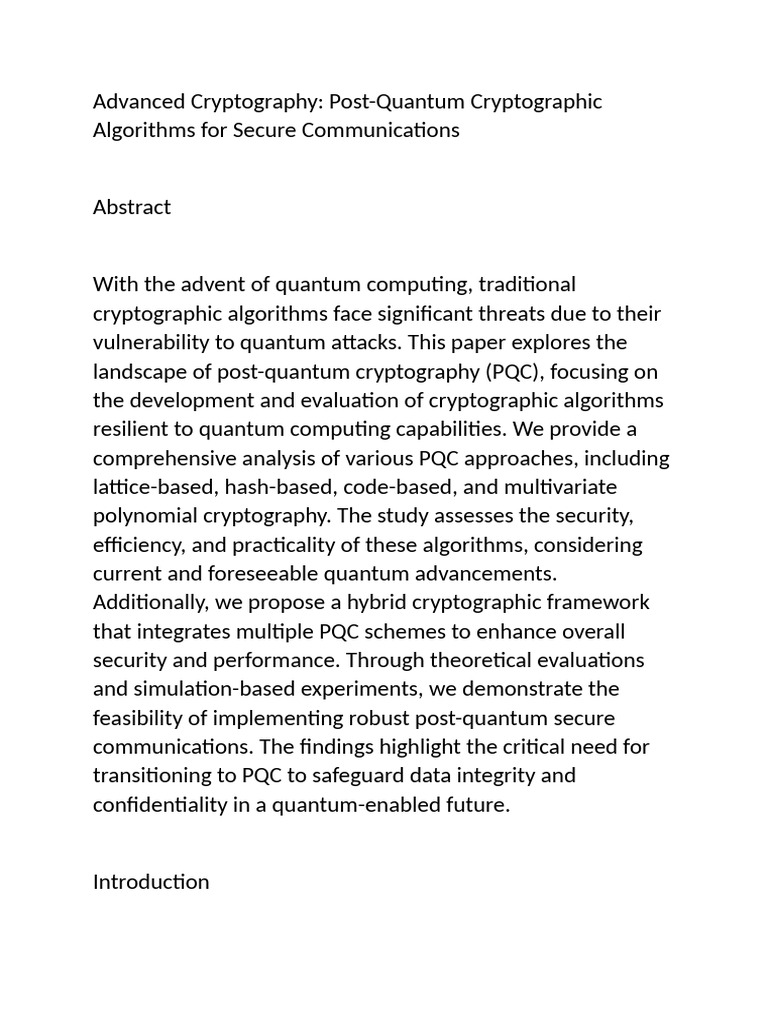 Advanced Cryptography | PDF | Crispr | Cryptography