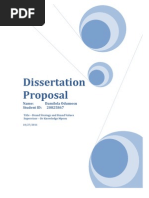 Реферат: Proposal for the dissertation